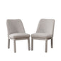 Wide Minimalist Dining Chair