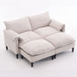 Convertible Combination Sofa With Footstools With Storage