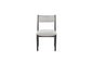 Comfortable Upholstery Cresent Chair (Set of 2) - Peppercorn