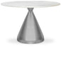 Emery - Marble/Stone Dining Table - White