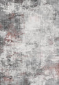 Toucan - 5' X 7' Washable Non - Slip Area Rug - Ivory / Dark Gray