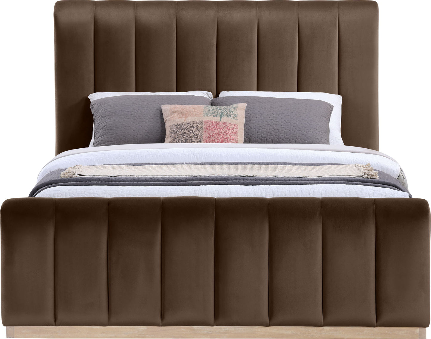 Amara - Velvet Bed