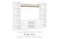 Bellaby - Bridge 60” - Whitewash