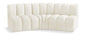 Arc - Velvet 3 Piece Modular Corner Sofa
