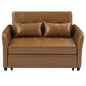 Convertible Sleeper Sofa Bed With 3 USB Ports