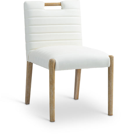 Aimee - Dining Side Chair (Set of 2) - Light Brown Legs