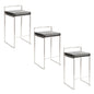 Fuji - Elegant Design Contemporary Stackable Counter Stool