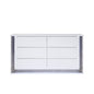 Moon - Smooth Dresser With LED - White