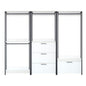 Fiona - Freestanding, Walk-In Closet System - White