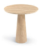 Fontelina - 30" Genuine Bistro Dining Table - Travertine