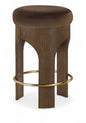 Bocceli - Counter Stool - Brown Base