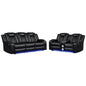 Benz - LED & Power Recliner With Adjustable Headrests And Ambient LED Lighting
