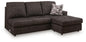 Lentiz - RAF Sofa Chaise - Onyx