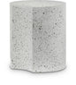 Dimple - End Table - Terazzo Finish