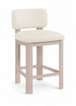 Paloma - Faux Leather Upholstered Counter Stool (Set of 2)
