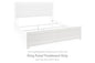 Maeling - King Panel Footboard - White
