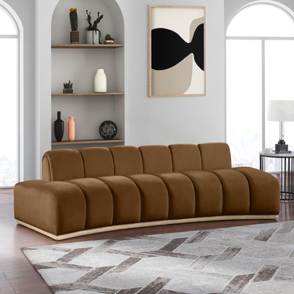 Jace - Sofa - Saddle