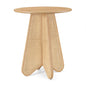 Butterfly - Solid Wood And Natural Cane Table With Natural Top