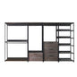 Monica - Walk-In Closet System, Extra Storage Space - Rustic