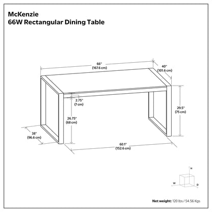 Mckenzie - Crafted Dining Table