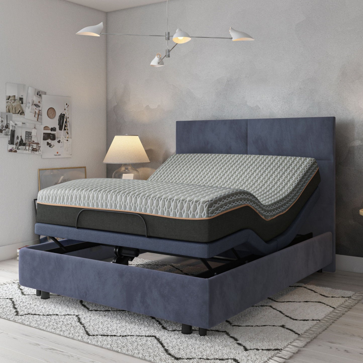 Bt3000 - Adjustable Bed Base With Head And Foot Position Adjustment