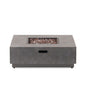 Modern Square Fire Pit With 50, 000 Btu