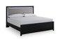 Maeling - King Panel Rails - Black