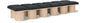 Pavilion - 12 Piece Modular Bench With Natural Base
