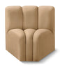 Arc - Velvet Curved Corner Chair