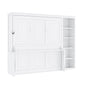 Sturdy Murphy Bed With Desk And Bookshelf