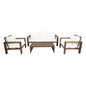 4 Piece Patio Sofa Set