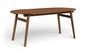 Leesa - Solid Wood And Walnut Veneer Dining Table