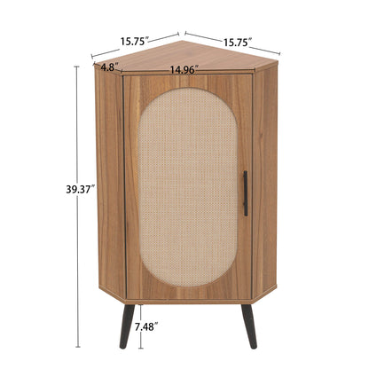 Freestanding Corner Corner Cabinet For Living Room