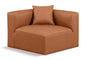 Cube - Corner Chair - Cognac