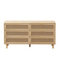 6 Drawer Storage Modern Cabinet For Bedroom
