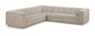 Modari - Sectional - Beige