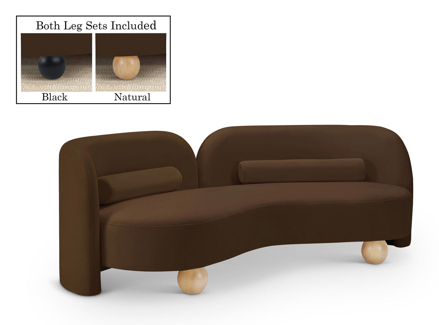 Daphne - Velvet Sofa