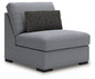 Bealton - Armless Chair - Salt And Pepper