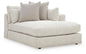 Ashbourne Estate - RAF Corner Chaise - Snowstone