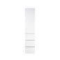 Elise - Slim Modular Closet Cabinet With Drawers - White