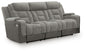 Mixed Motion - Power Reclining Sofa With Adjustable Headrest