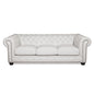 Traditional Tufted Chesterfield Nailhead Sofa