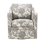 Wide Seat Arm Chair With 360 Degree Rotation