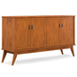 Draper - 4 Door Sideboard Buffet - Brown