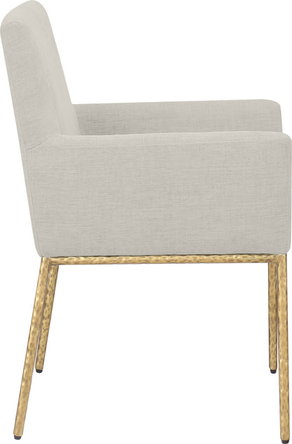 Reeves - Dining Chair With Gold Legs (Set of 2)