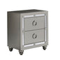 Chloe - Nightstand - Gemstone Silver