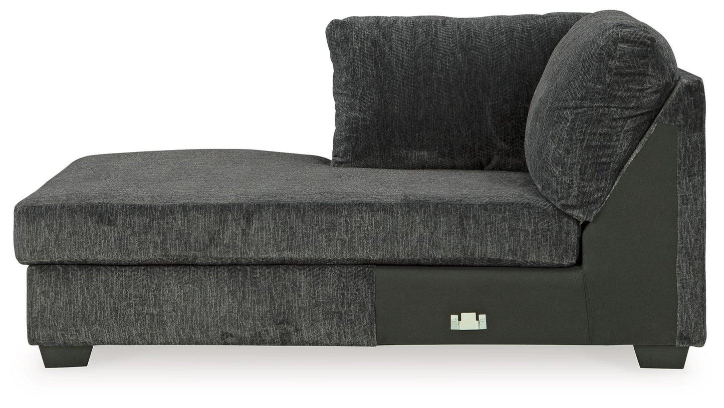 Biddeford - Laf Corner Chaise - Shadow