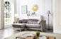 Soft y Micro Suede Sofa Chaise