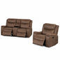 Modern Manual Motion Living Room Set & Hidden Cup Holders