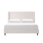 Harper - Tall Headboard Upholstered Bed / High Headboard / Elegant Simplicity / No Box Spring Needed